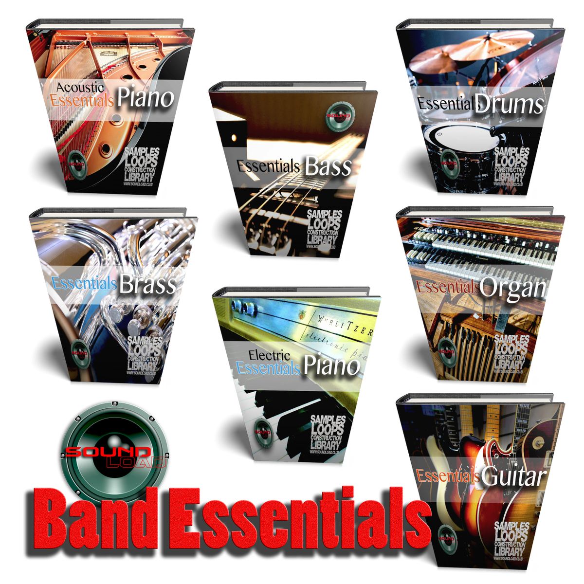 BAND Essentials MEGA Bundle 7 Large Essential WAVE Samples/Loop
